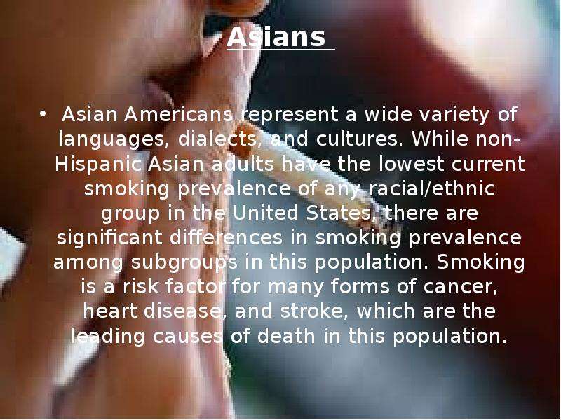 Asians Asian Americans