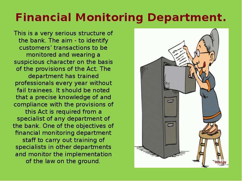 Financial Monitoring