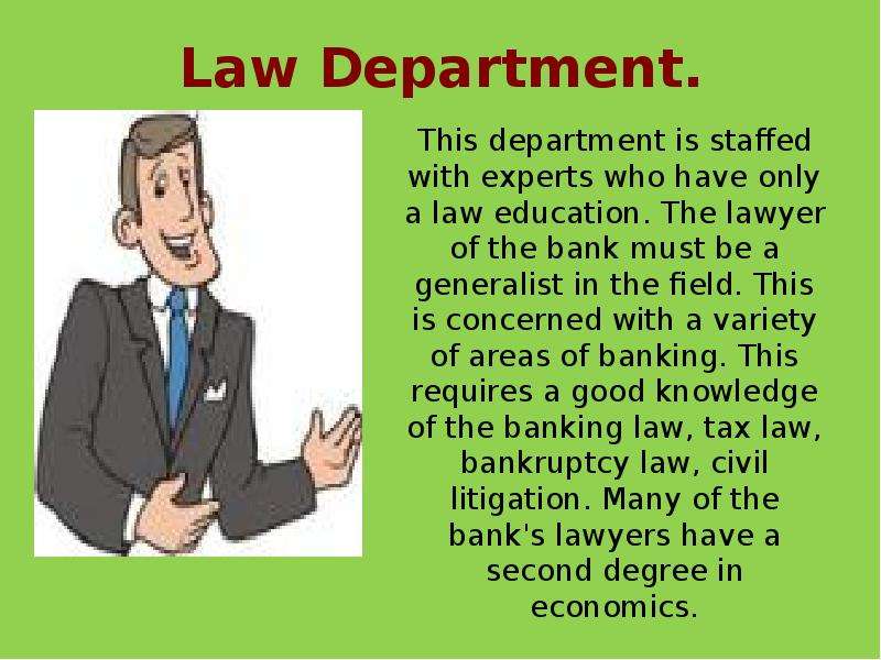 Law Department. This