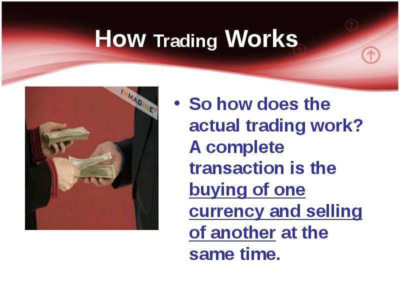 How Trading Works So how does
