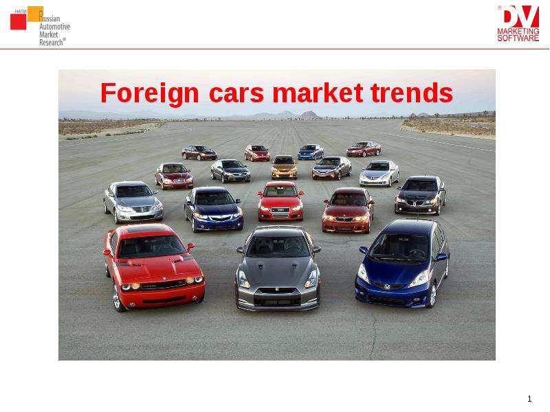 Презентация К уроку английского языка "Foreign cars market trends" - скачать