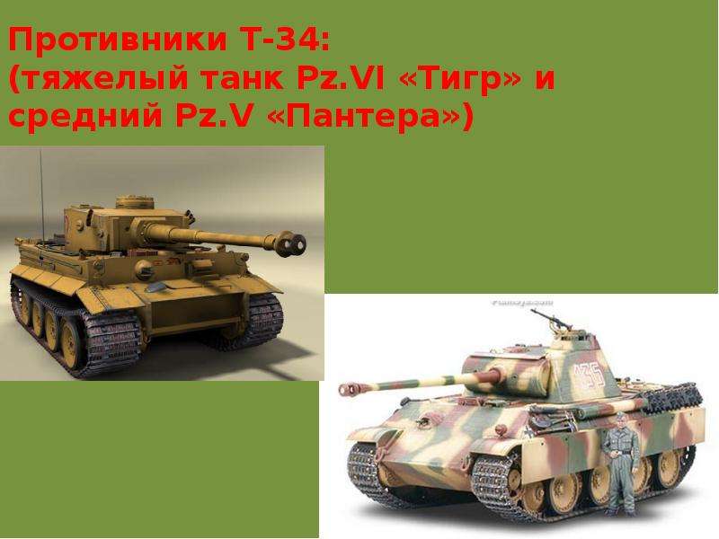 Противники Т- тяжелый танк