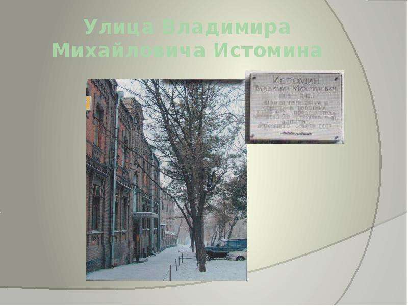 Улица Владимира Михайловича