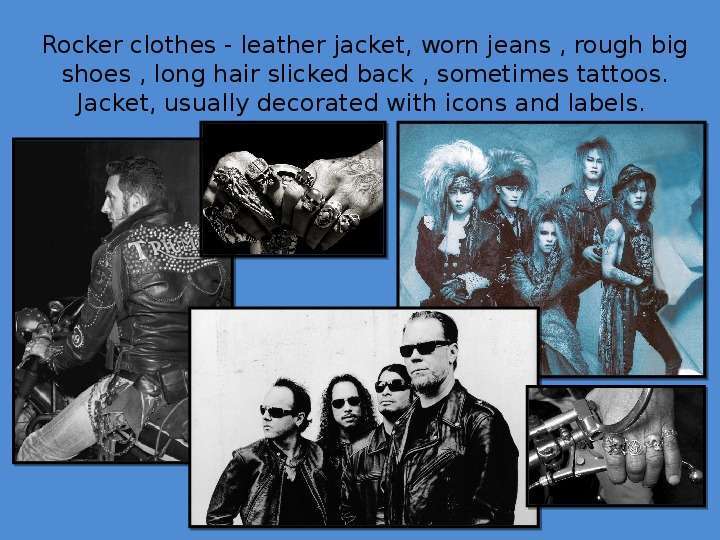 Rocker clothes - leather
