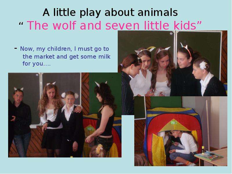 A little play about animals