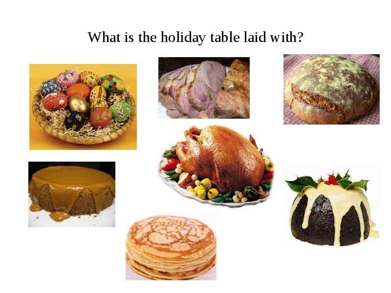 What is the holiday table