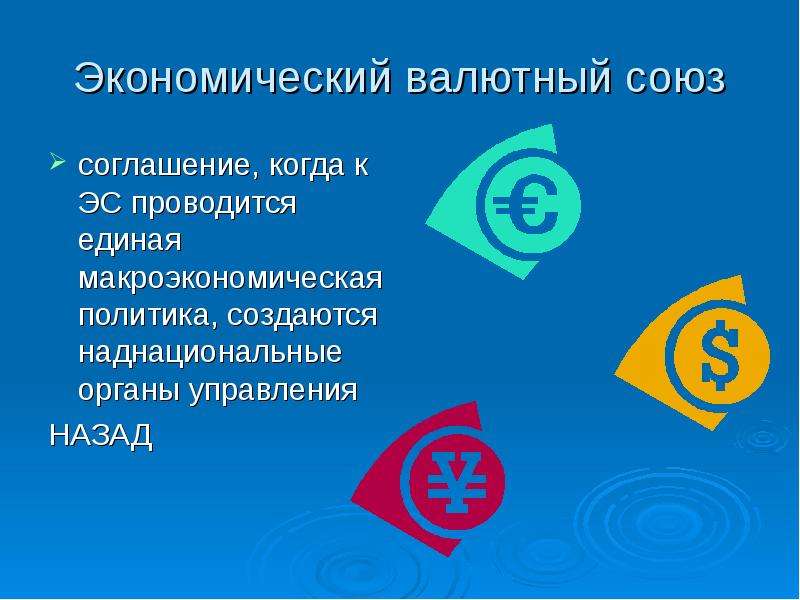 Экономический валютный союз