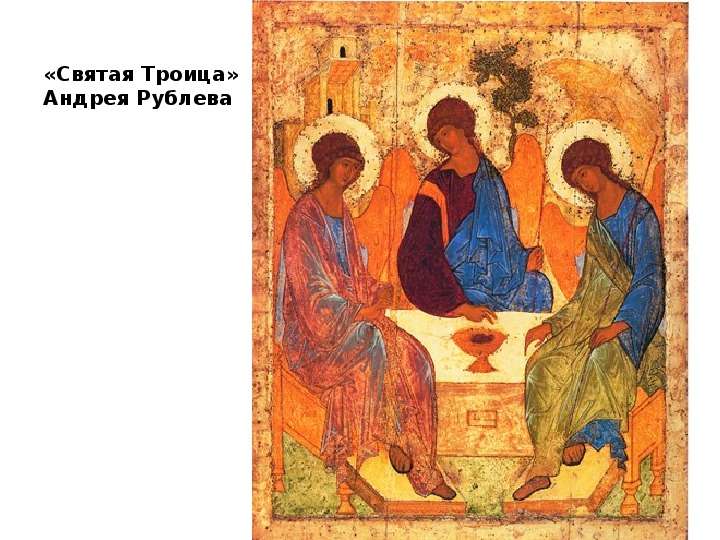 Святая Троица Андрея Рублева