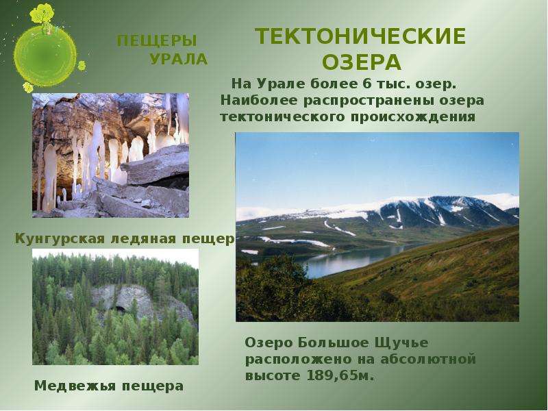 пещеры урала На Урале более