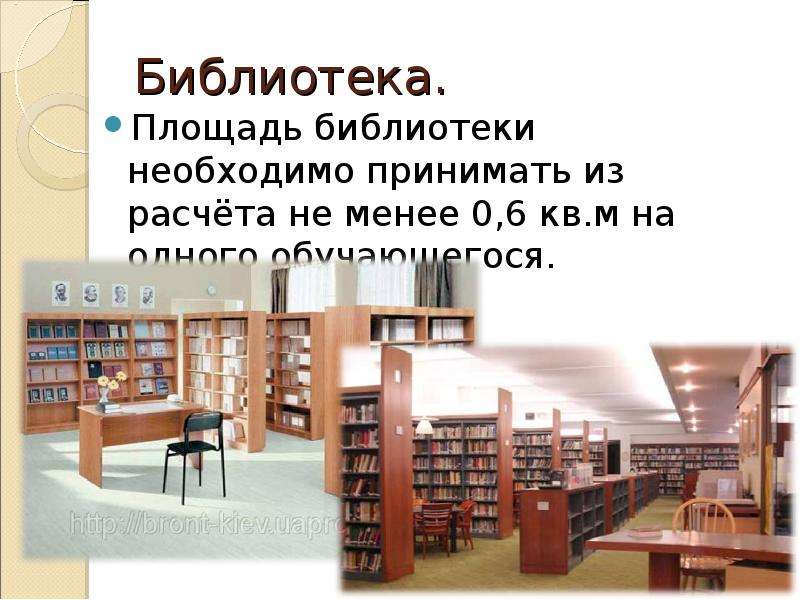 Библиотека. Площадь