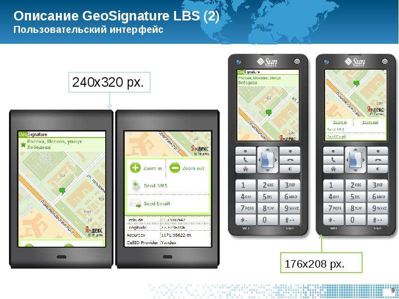 Описание GeoSignature LBS