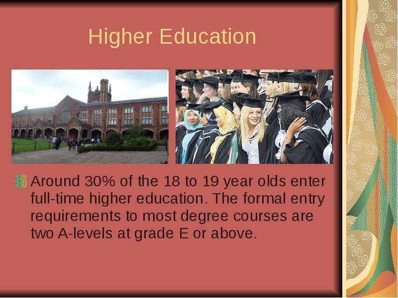Higher Education Around of