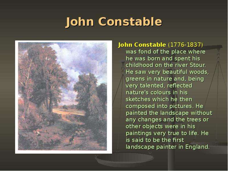 John Constable John Constable