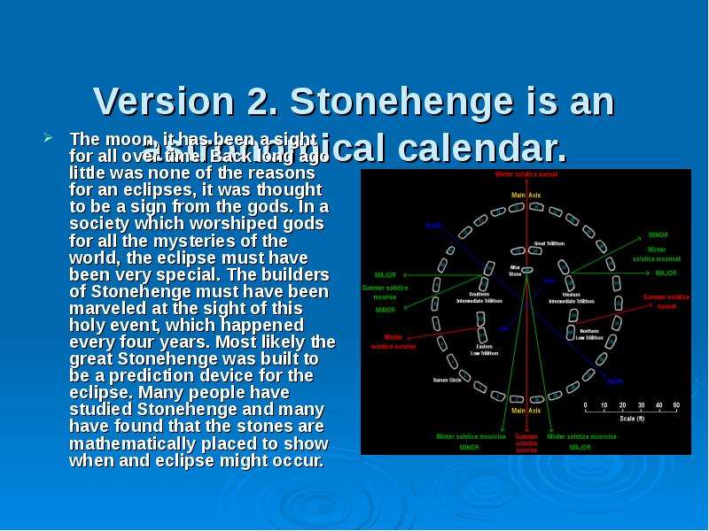 Version . Stonehenge is an