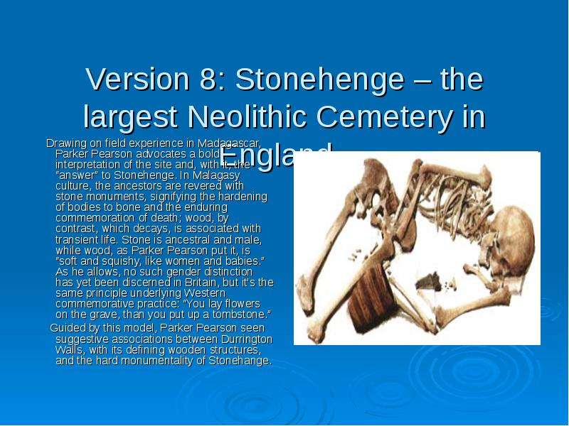 Version Stonehenge the