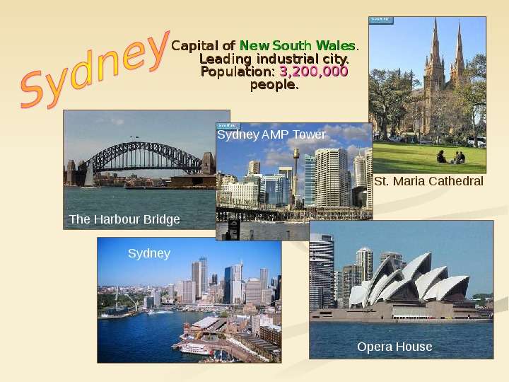 Capital of New South Wales.