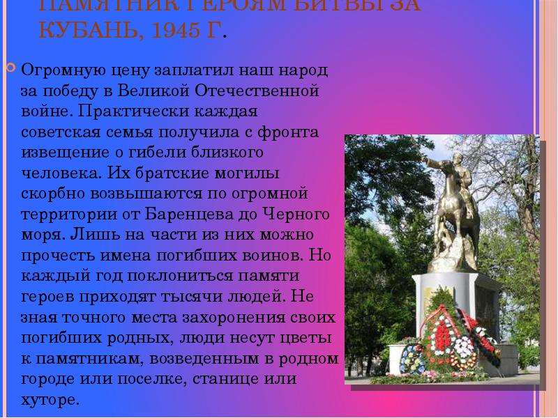 Памятник Героям битвы за
