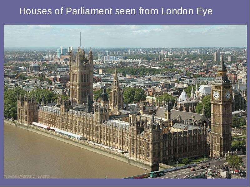 Houses of Parliament seen