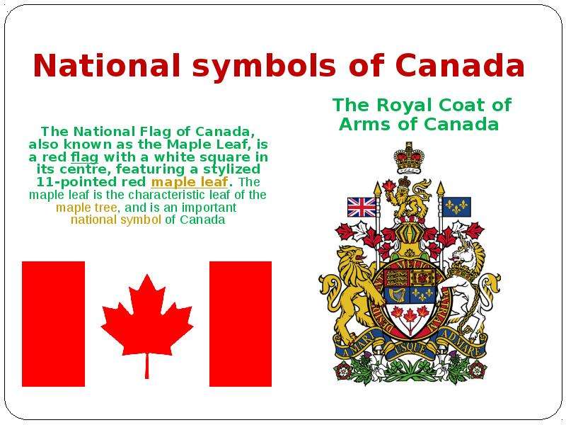 National symbols of Canada
