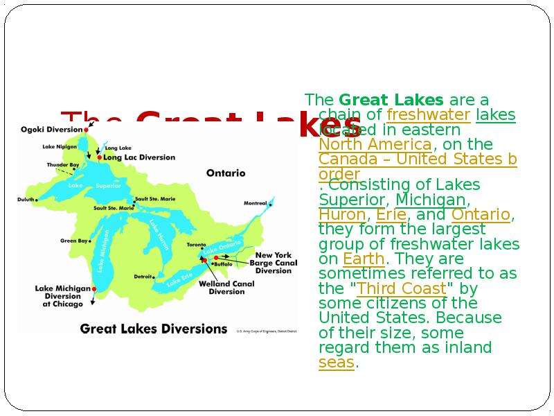 The Great Lakes The Great