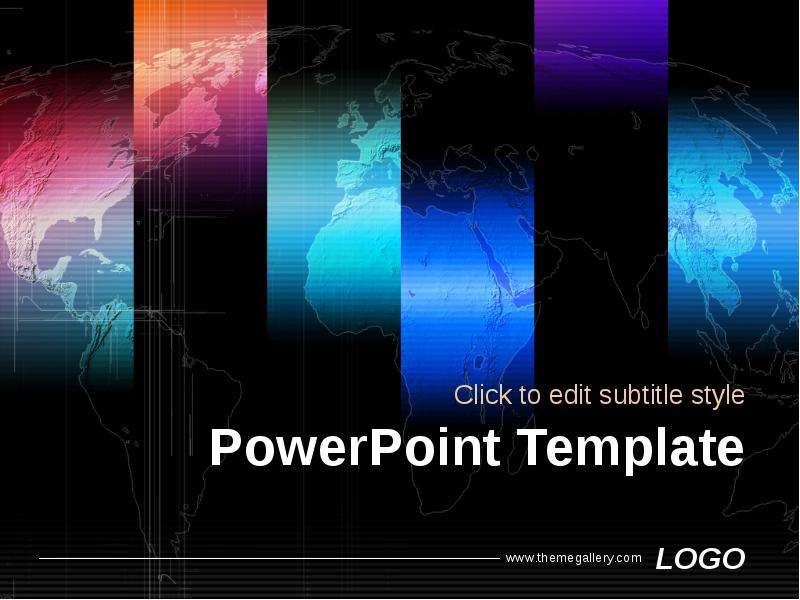 Презентация PowerPoint Template Click to edit subtitle style