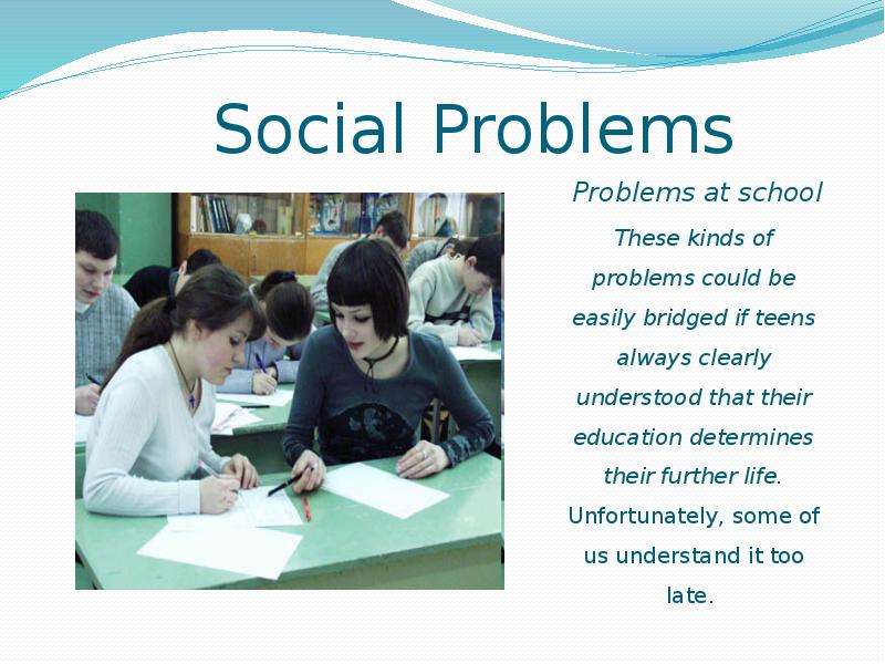 Social Problems Problems at