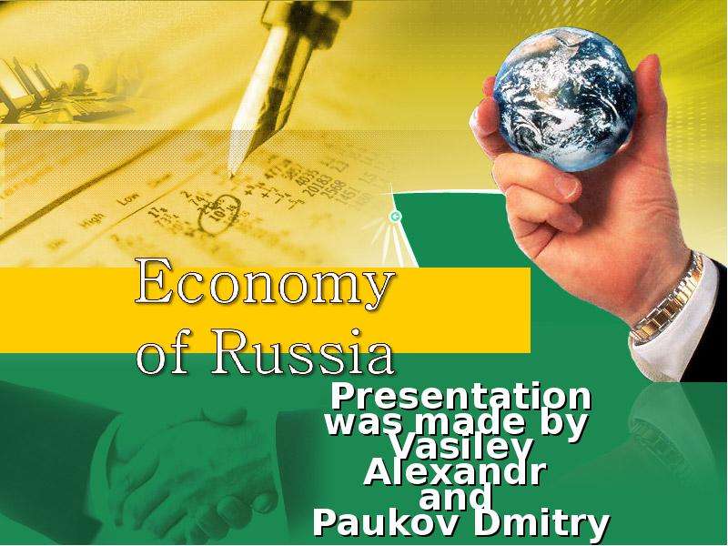 Презентация К уроку английского языка "Economy of Russia" - скачать бесплатно
