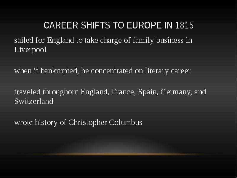 Career Shifts to Europe in