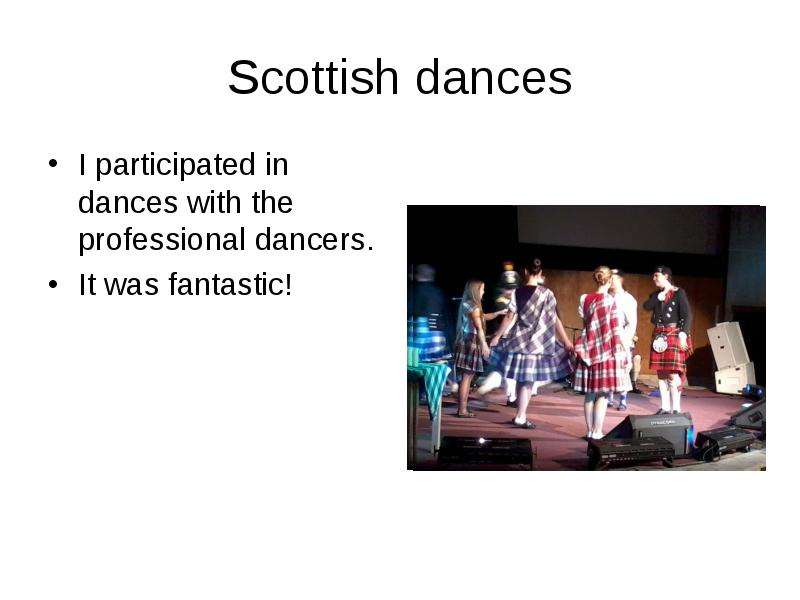 Scottish dances I