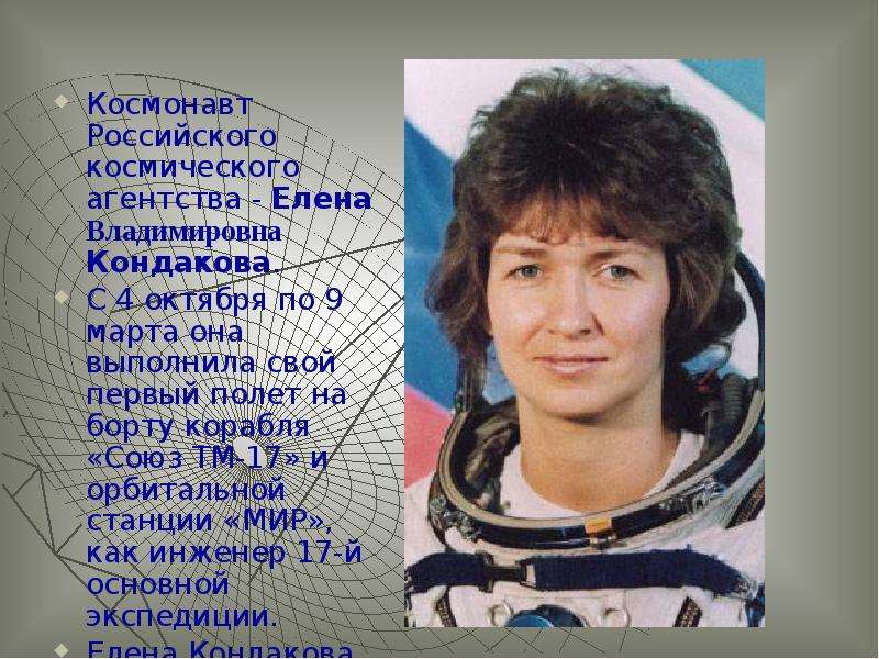 Космонавт Российского