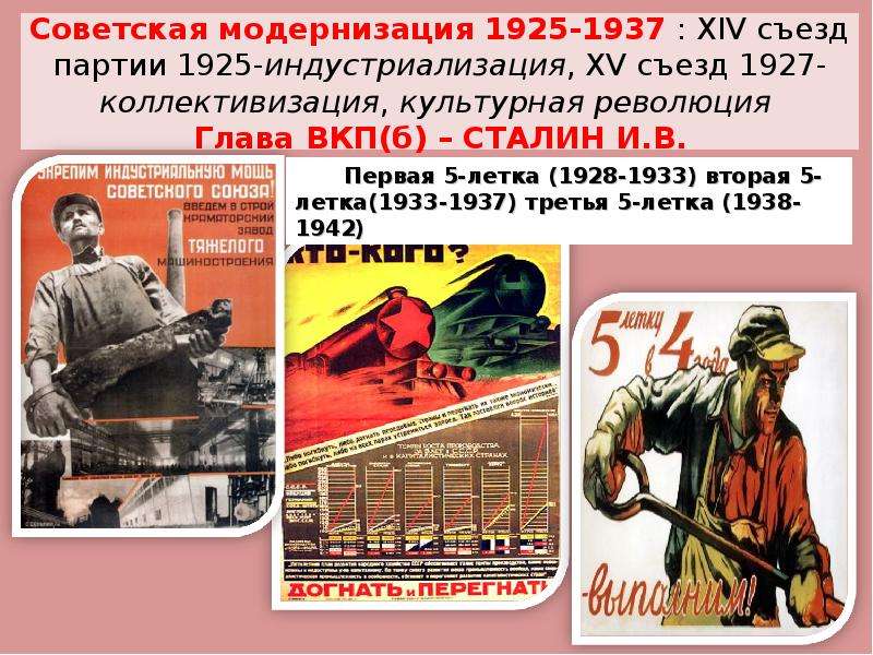 Советская модернизация - XIV