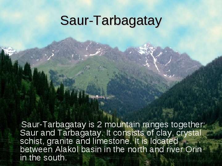 Saur-Tarbagatay