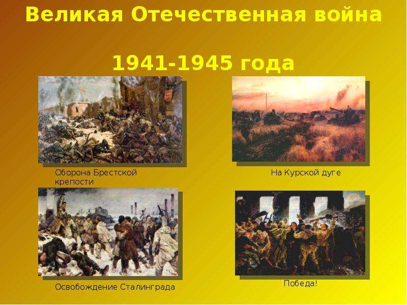 Великая Отечественная война -