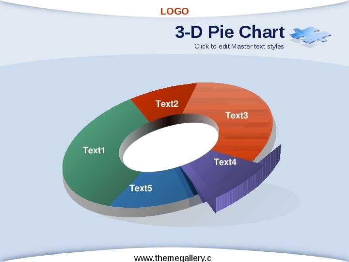 -D Pie Chart