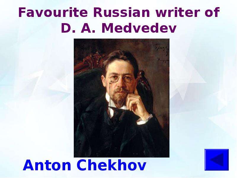 Favourite Russian writer of