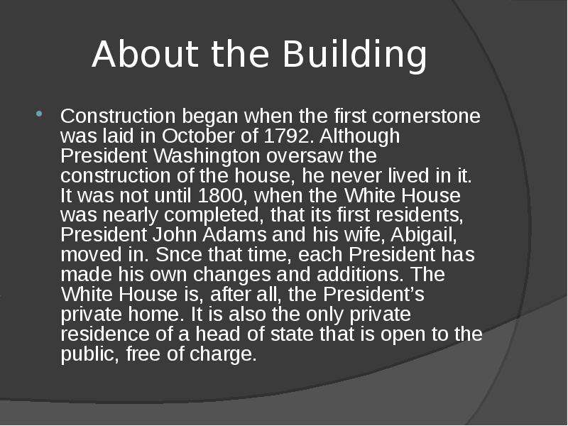 About the Building