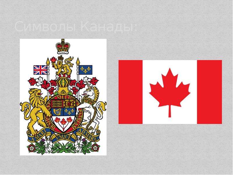 Символы Канады
