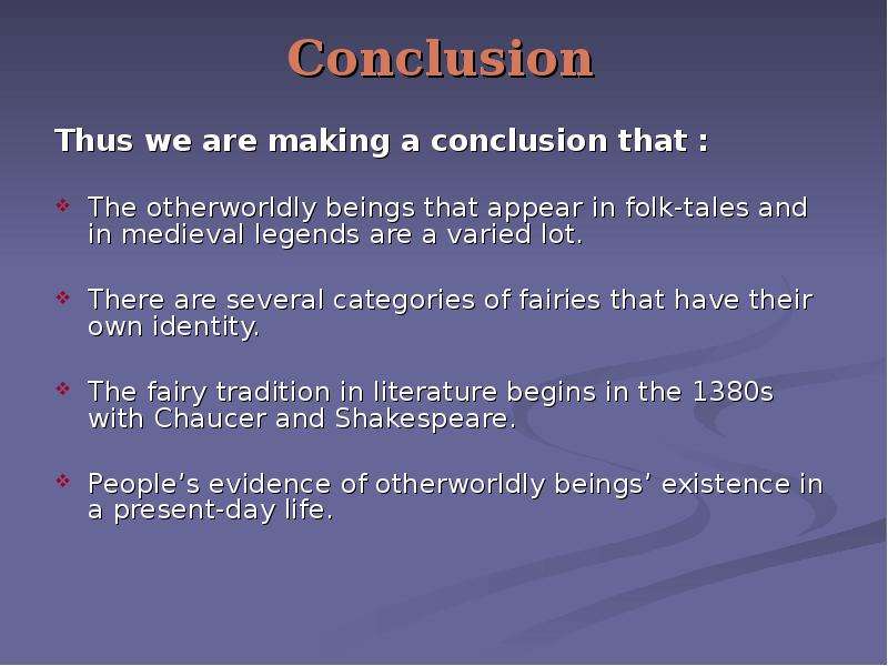 Conclusion Thus we are making