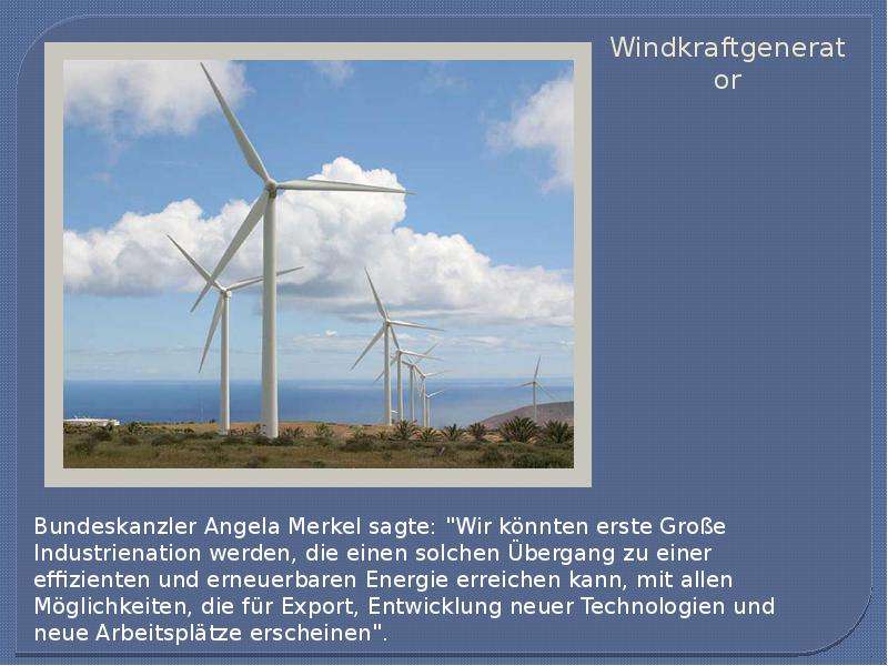 Windkraftgenerator