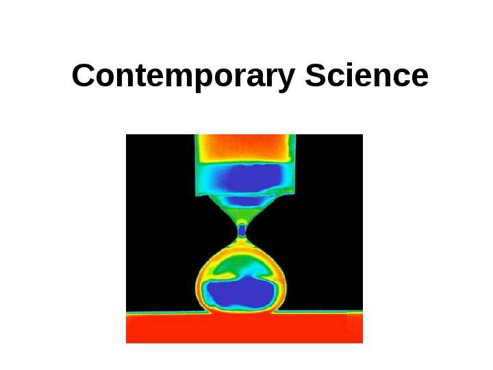 Contemporary Science