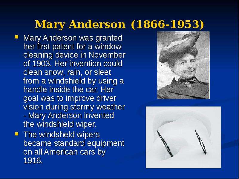 Mary Anderson - Mary Anderson