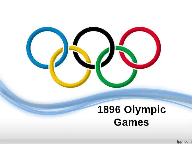 Презентация 1896 Olympic Games