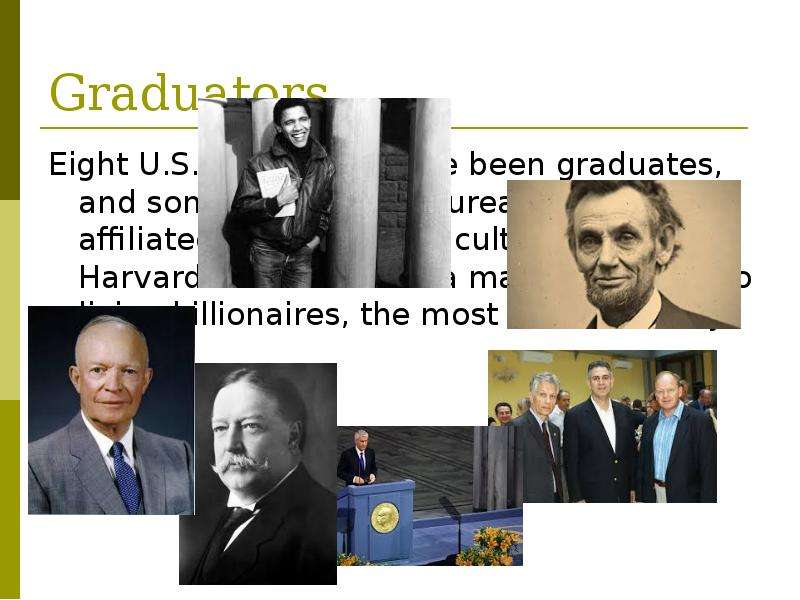 Graduators Eight U.S.
