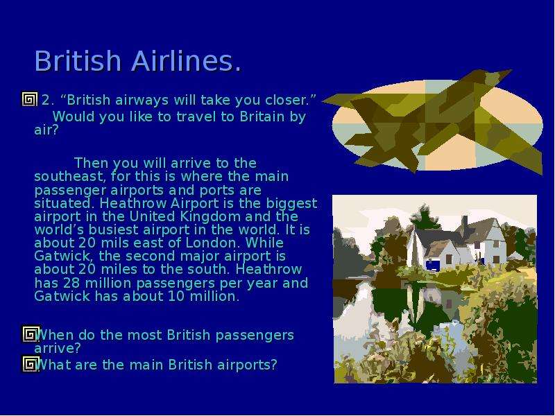 British Airlines. . British