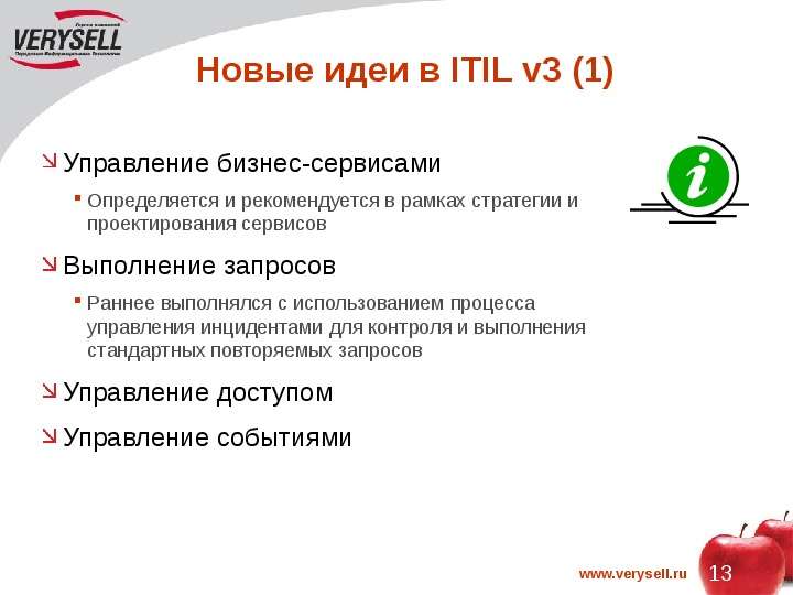 Новые идеи в ITIL v