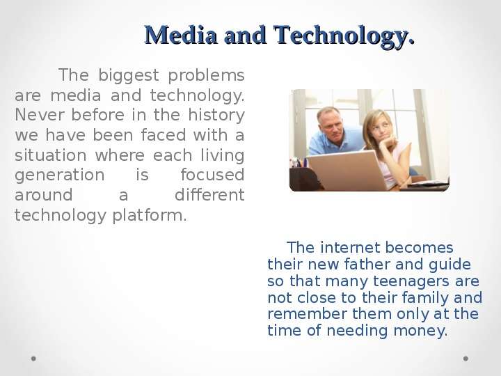 Media and Technology. The