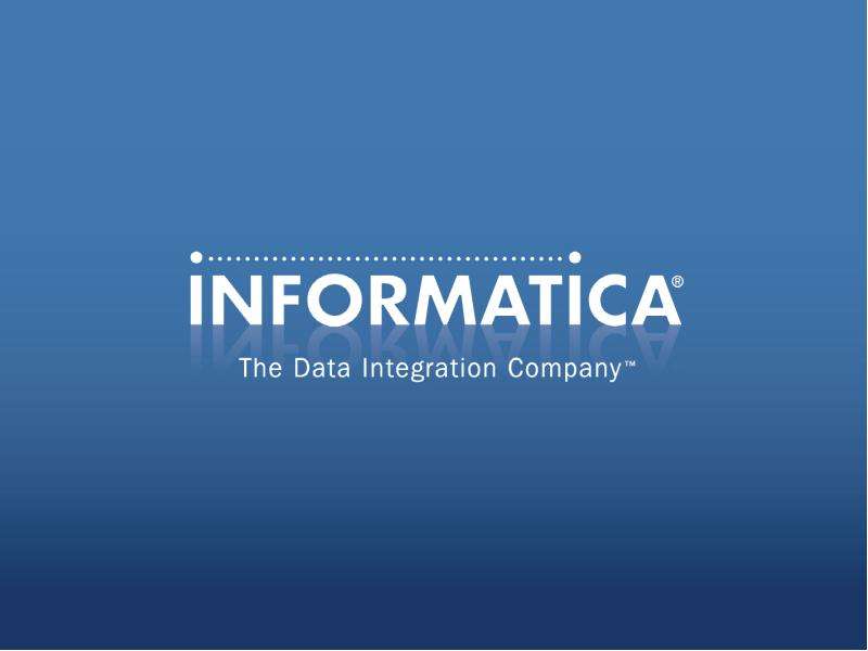 Презентация 22  2010 Informatica. Company Confidential. Forward-looking information is based upon multiple assumptions and uncertainties and does not necessarily. - презентация