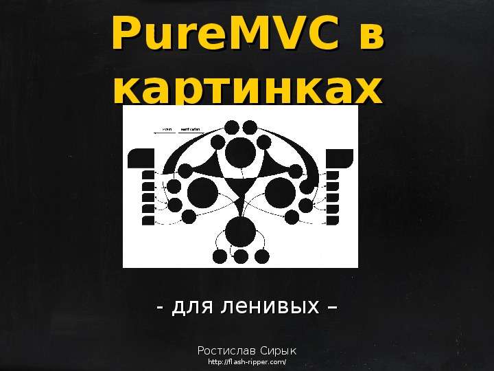 Презентация PureMVС в картинках - для ленивых – Ростислав Сирык http://flash-ripper. com/