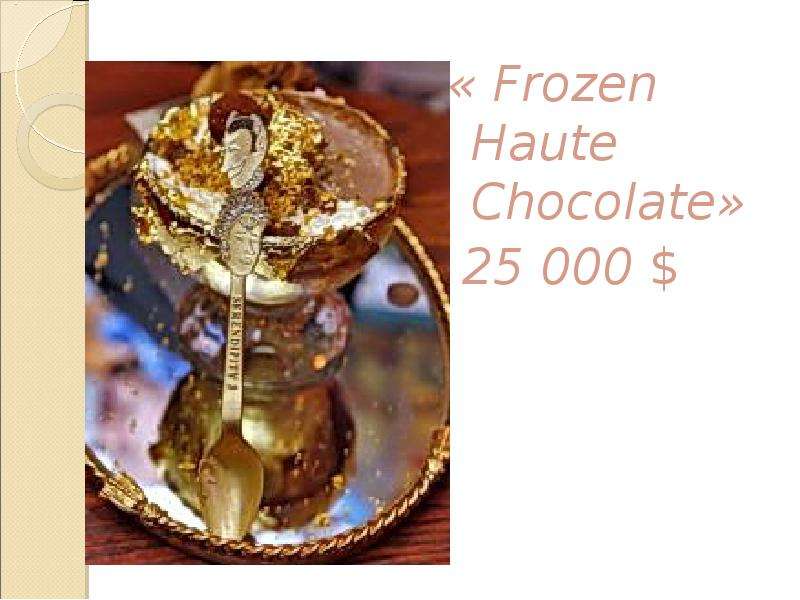 Frozen Haute Chocolate