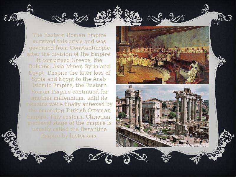 The Eastern Roman Empire